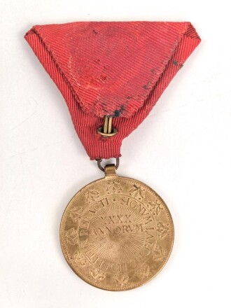 Österreich , Medaille für 40 Jahre treue Dienste, am Band