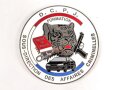 Polizei, Frankreich, nicht tragbare Medaille "D.C.P.J.", Durchmesser 7cm