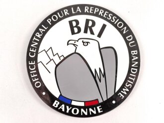 Polizei, Frankreich, nicht tragbare Medaille "BRI...