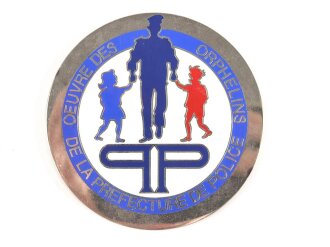Polizei, Frankreich, nicht tragbare Medaille "Oeuvre...