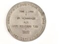 Polizei, Frankreich, nicht tragbare Medaille "Oeuvre Des Orphelins", Durchmesser 7cm