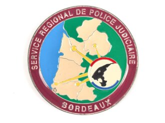 Polizei, Frankreich, nicht tragbare Medaille...