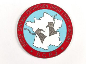 Polizei, Frankreich, nicht tragbare Medaille...