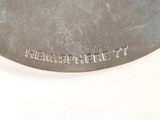Polizei, Frankreich, nicht tragbare Medaille "BRB DIPJ Marseille", Durchmesser 7cm