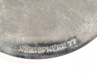 Polizei, Frankreich, nicht tragbare Medaille "UC 1 I", Durchmesser 7cm