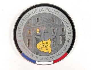 Polizei, Frankreich, nicht tragbare Medaille...