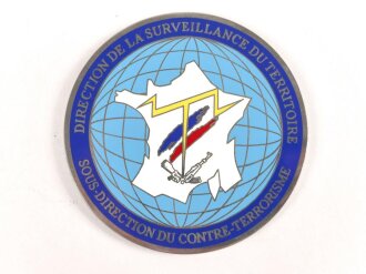 Polizei, Frankreich, nicht tragbare Medaille...