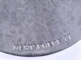 Polizei, Frankreich, nicht tragbare Medaille "D.C.P.J - OCLCTIC", Durchmesser 7cm
