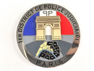 Polizei, Frankreich, nicht tragbare Medaille...