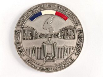 Polizei, Frankreich, nicht tragbare Medaille...