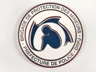 Polizei, Frankreich, nicht tragbare Medaille...
