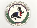 Polizei, Frankreich, nicht tragbare Medaille "D.C.P.J 1973", Durchmesser 7cm