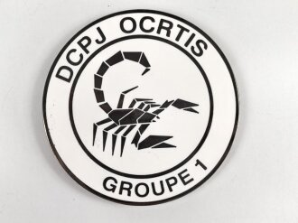 Polizei, Frankreich, nicht tragbare Medaille "DCPJ...