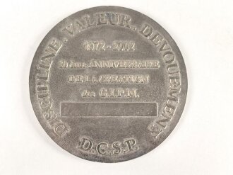 Polizei, Frankreich, nicht tragbare Medaille...