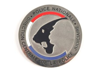 Polizei, Frankreich, nicht tragbare Medaille "Police...