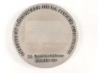 Polizei, Frankreich, nicht tragbare Medaille...