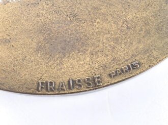 Polizei, Frankreich, nicht tragbare Medaille "36 Quai des Orfevres Paris", Durchmesser 8cm