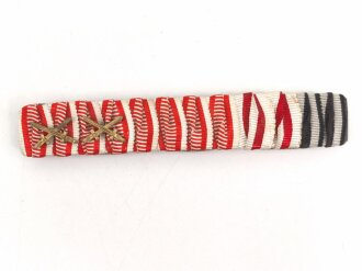 Bandspange eines tapferen Weltkriegsteilnehmers aus...