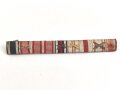 Bandspange eines tapferen Weltkriegsteilnehmers aus Österreich . Breite 135mm, defekt