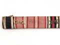 Bandspange eines tapferen Weltkriegsteilnehmers aus Österreich . Breite 135mm, defekt