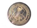 Polizei, Frankreich, nicht tragbare Medaille "S.R.I. Polynesie Francaise", Durchmesser 3,2cm, aus Perlmutt