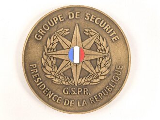 Polizei, Frankreich, nicht tragbare Medaille...