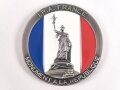 Polizei, Frankreich, nicht tragbare Medaille "I.P.A. France", Durchmesser 4,5cm