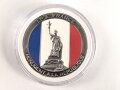 Polizei, Frankreich, nicht tragbare Medaille "I.P.A. France", Durchmesser 4,5cm