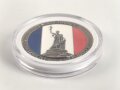 Polizei, Frankreich, nicht tragbare Medaille "I.P.A. France", Durchmesser 4,5cm