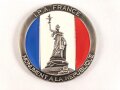Polizei, Frankreich, nicht tragbare Medaille "I.P.A. France", Durchmesser 4,5cm
