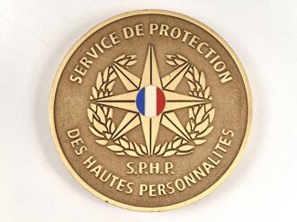 Polizei, Frankreich, nicht tragbare Medaille...