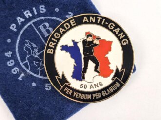 Polizei, Frankreich, nicht tragbare Medaille...
