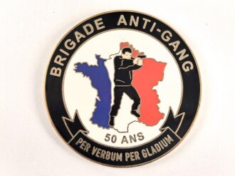 Polizei, Frankreich, nicht tragbare Medaille...
