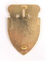 Polizei, Frankreich, Brustanhänger "Services Techniques", Höhe 6cm, Leder fehlt