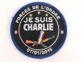 Polizei, Frankreich, Ärmelabzeichen "Je suis Charlie", Durchmesser 8,5cm