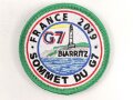 Polizei, Frankreich, Ärmelabzeichen "Sommet du G7", Durchmesser 6,5cm