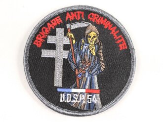 Polizei, Frankreich, Ärmelabzeichen "D.D.S.P....