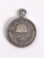 Ungarn, Weltkriegs Erinnerungsmedaille 1914-1918, Miniatur 15mm