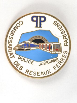 Polizei, Frankreich, Tragbares Abzeichen...