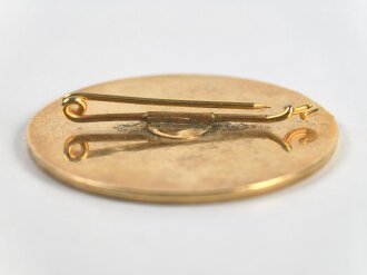 Polizei, Frankreich, Tragbares Abzeichen "Commissariat des Reseaux Ferres Parisiens", Durchmesser 4,5cm