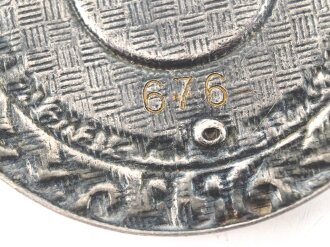 Polizei, Frankreich, Tragbares Abzeichen "Compagnie de Garde", Durchmesser 5,5cm