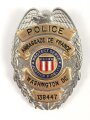 Polizei, Frankreich, Tragbares Abzeichen "Police Ambassade de France - Washington DC", Höhe 7,5cm
