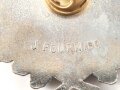 Polizei, Frankreich, Tragbares Abzeichen "Centre National de Tir", Höhe 7cm