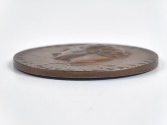 Bronzemedaille " 10. Deutsches Sängerbundfest Wien 1928" Durchmesser 90mm