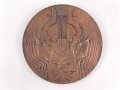 Bronzemedaille " 10. Deutsches Sängerbundfest Wien 1928" Durchmesser 90mm