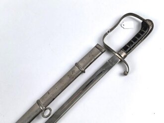 Österreich k.u.k. Kindersäbel , änhlich dem Infanterie Offiziersäbel M 1861. Hersteller Weyersberg, guter Zustand, Gesamtlänge 62cm