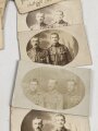 Österreich 1. Weltkrieg, Gruppe Feldpost sowie drei Fotos