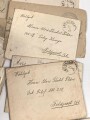 Österreich 1. Weltkrieg, Gruppe Feldpost sowie drei Fotos