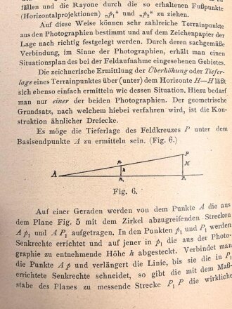 Zweiteiliges Kartenwerk datiert 1914 von Orestes Ritter von Bischoff, k.u.k. Hauptmann der Reserve