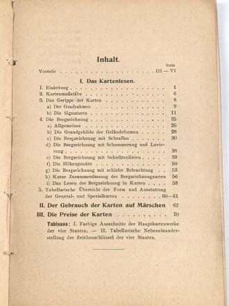 Zweiteiliges Kartenwerk datiert 1914 von Orestes Ritter von Bischoff, k.u.k. Hauptmann der Reserve
